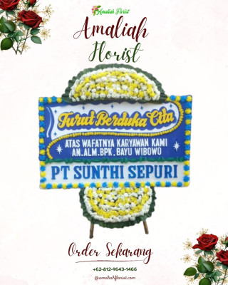 Papan Bunga Duka di Rantau Kopar
