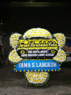Papan Bunga Duka di Rantau Kopar