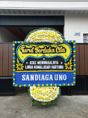 Papan Bunga Duka di Rantau Kopar